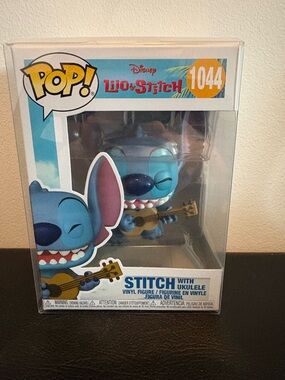 Funko Stitch Vinyl Figure with Brown Ukulele #1044